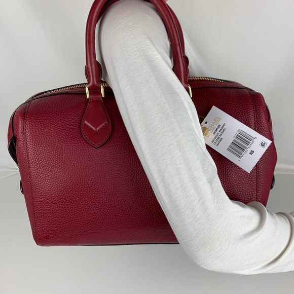 New Michael Kors Grayson Leather Satchel - Picture 5 of 8